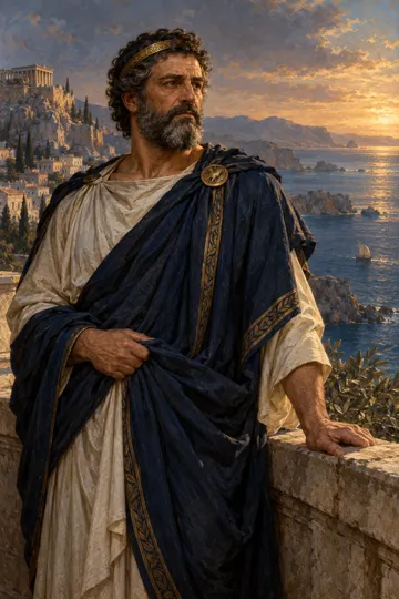 Artistic depiction of Aegeus