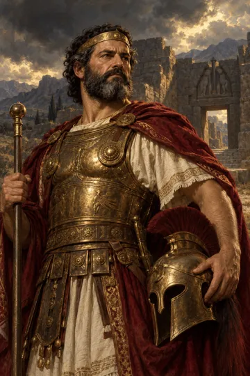 Artistic depiction of Agamemnon