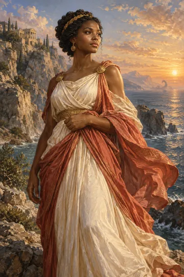 Artistic depiction of Andromeda