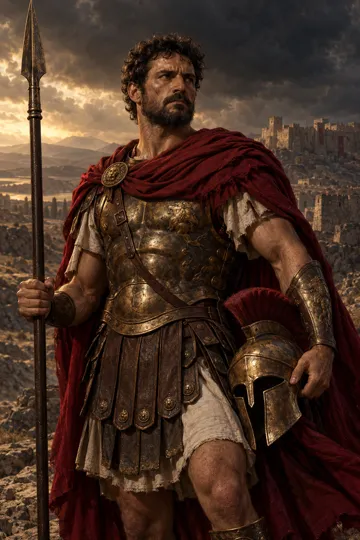 Artistic depiction of Ares