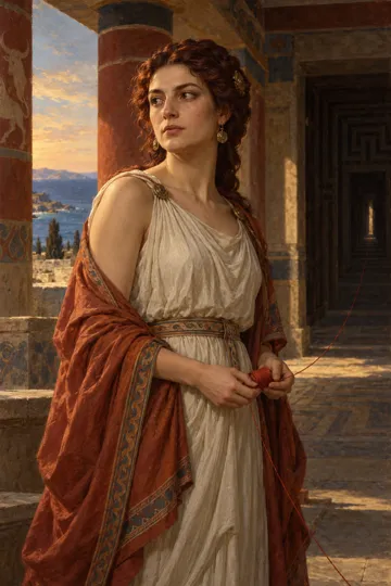 Artistic depiction of Ariadne