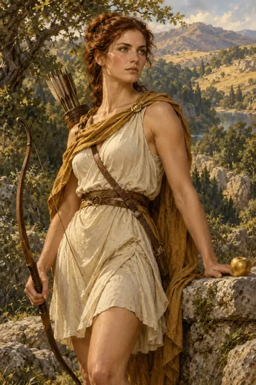 Artistic depiction of Atalanta