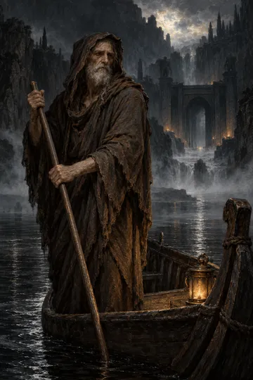 Artistic depiction of Charon