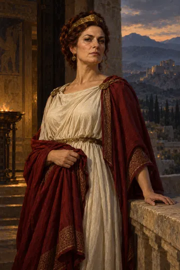Artistic depiction of Clytemnestra