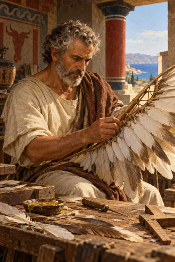 Artistic depiction of Daedalus