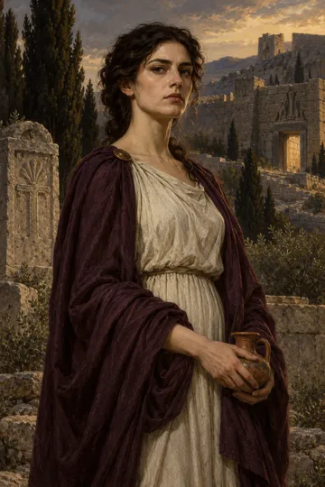 Artistic depiction of Electra of Mycenae