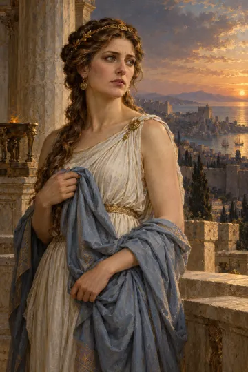 Artistic depiction of Helen