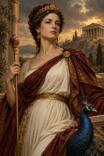 Artistic depiction of Hera
