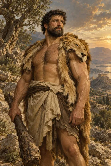 Artistic depiction of Heracles