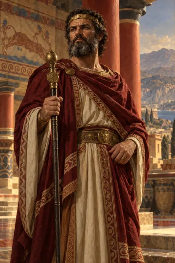 Artistic depiction of Minos