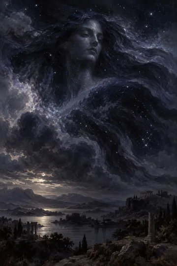 Artistic depiction of Nyx