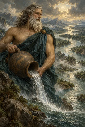 Artistic depiction of Oceanus