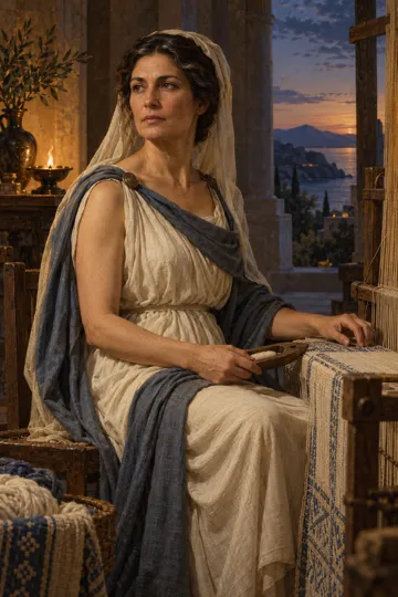 Artistic depiction of Penelope