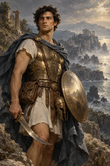 Artistic depiction of Perseus