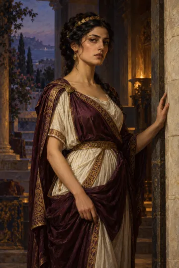 Artistic depiction of Phaedra