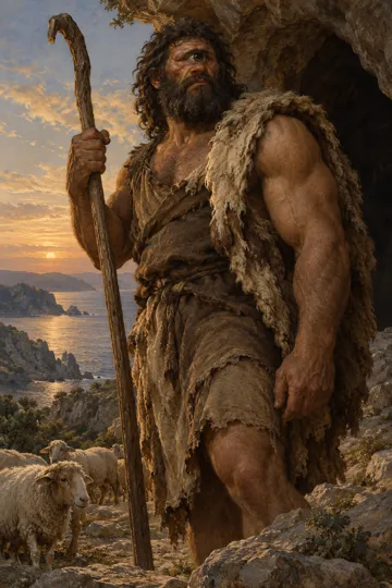 Artistic depiction of Polyphemus