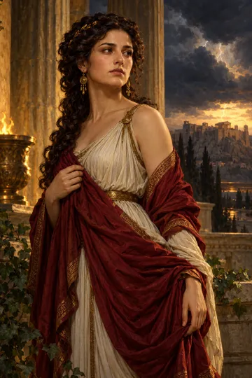 Artistic depiction of Semele