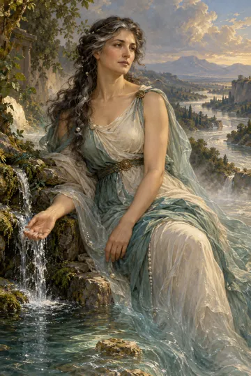 Artistic depiction of Tethys